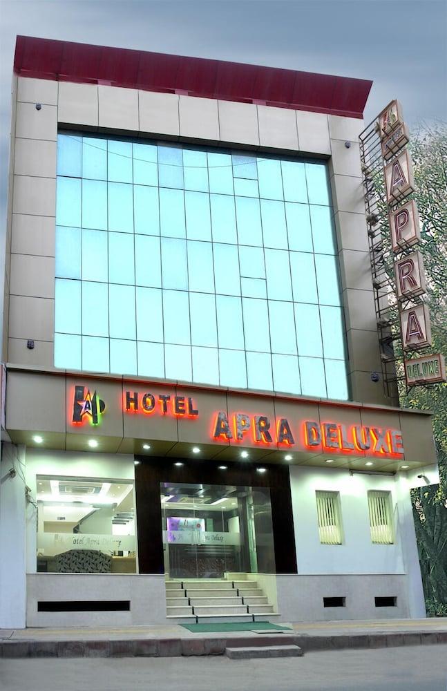 Hotel Apra Deluxe Nuova Delhi Esterno foto