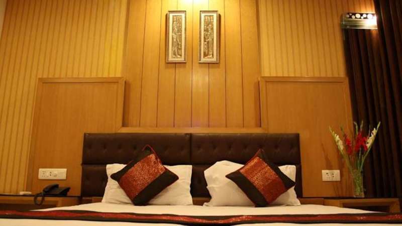 Hotel Apra Deluxe Nuova Delhi Esterno foto