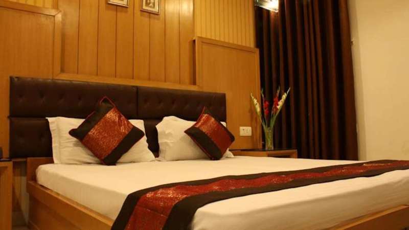 Hotel Apra Deluxe Nuova Delhi Esterno foto